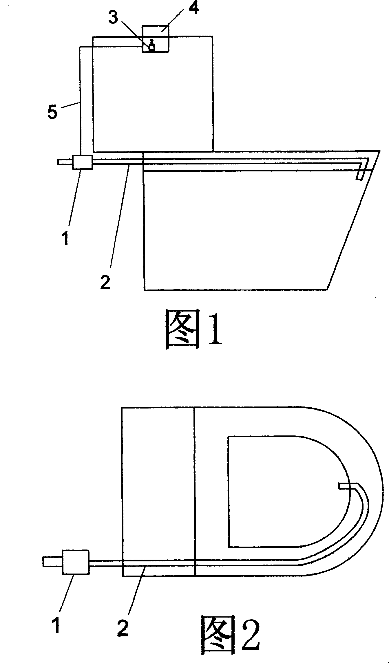 Strongly cleaning water compensating toilet seat