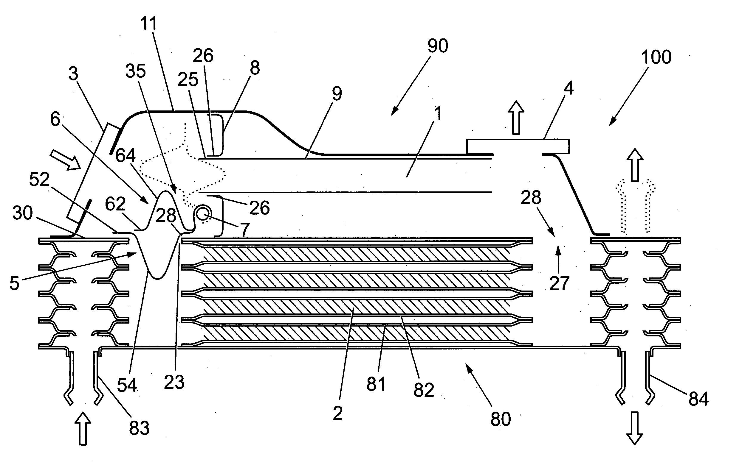 Bypass for exhaust gas cooler