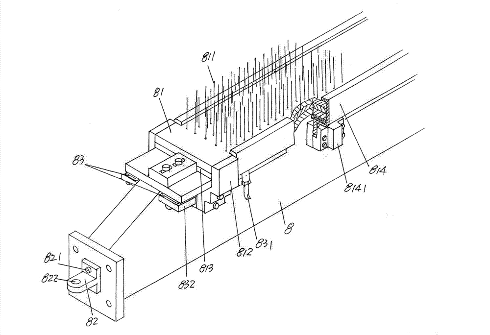 Double-drum rotary-type needling machine