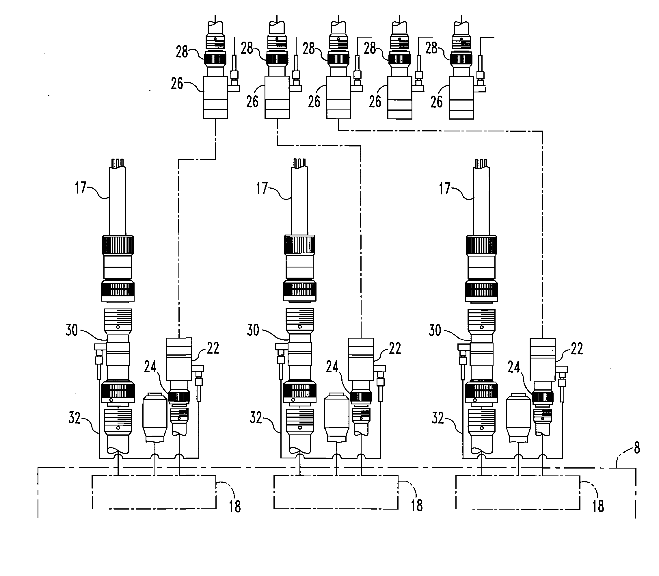 Wireless transmission of nuclear instrumentation signals