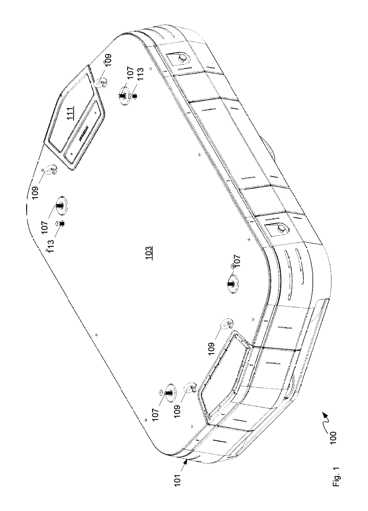 Mobile platform for materials transport