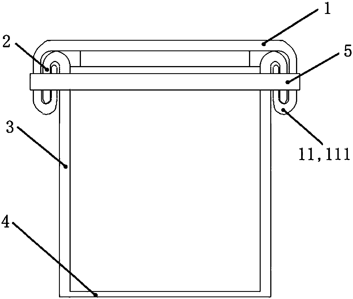 Packaging box for hoisting