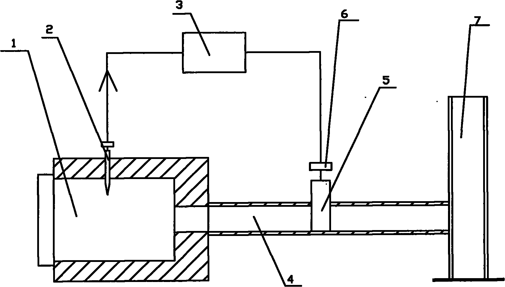 Automatic lifting device for flue damper of kiln