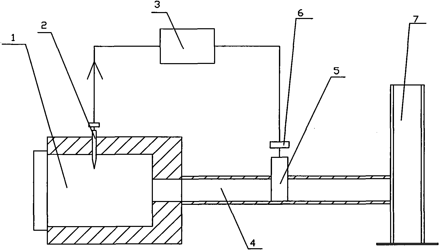 Automatic lifting device for flue damper of kiln