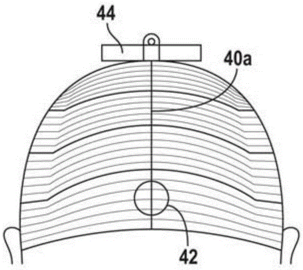 System and method for custom forming protective helmet for customer's head