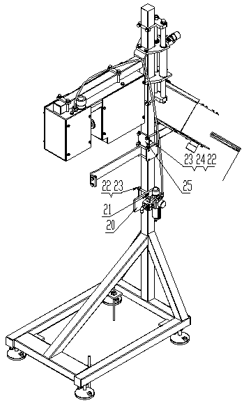 A detection system and production line for detecting the liquid level in a sealed tank