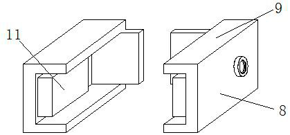 Strength testing device for radar part production and processing