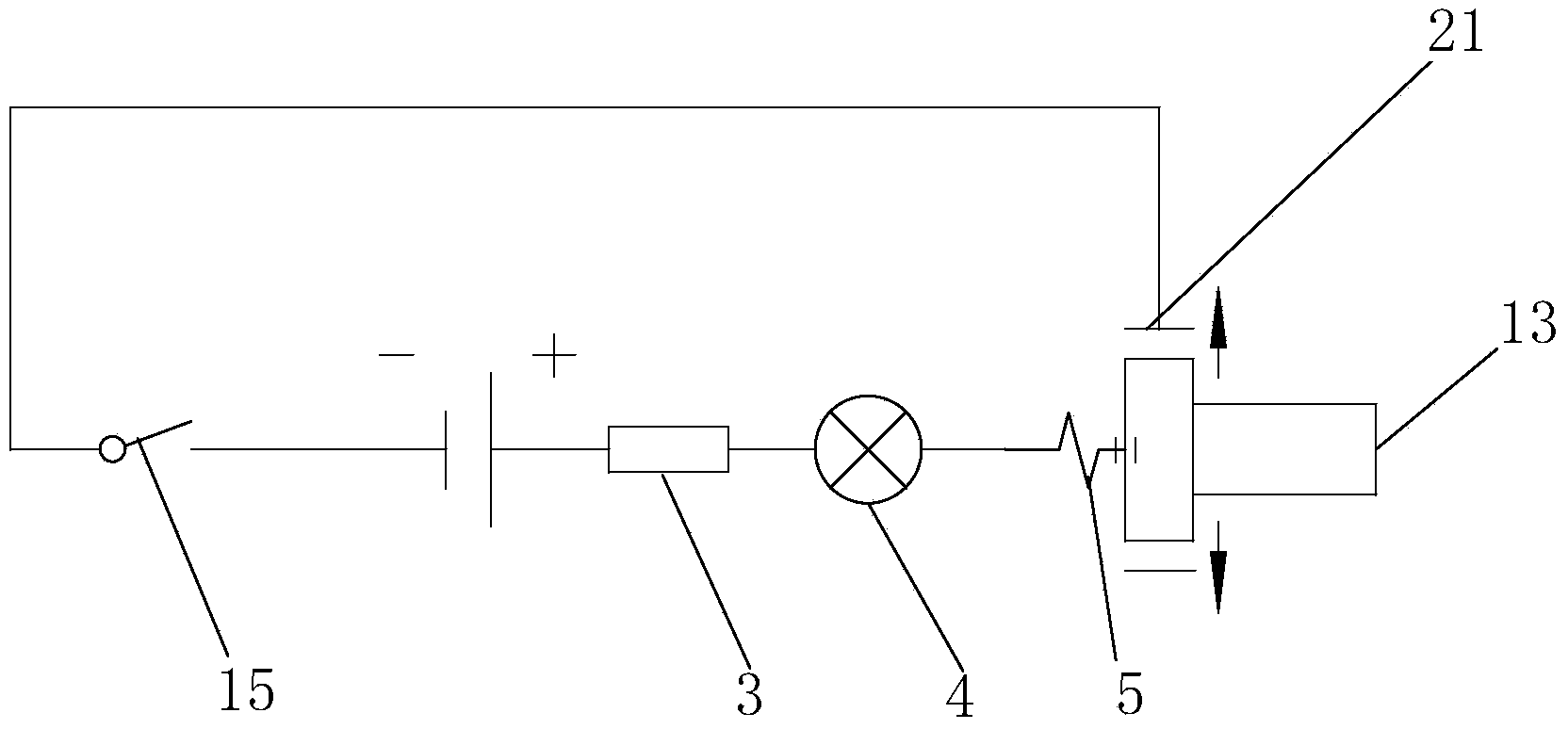 Internal circulation photoelectric type edge finder