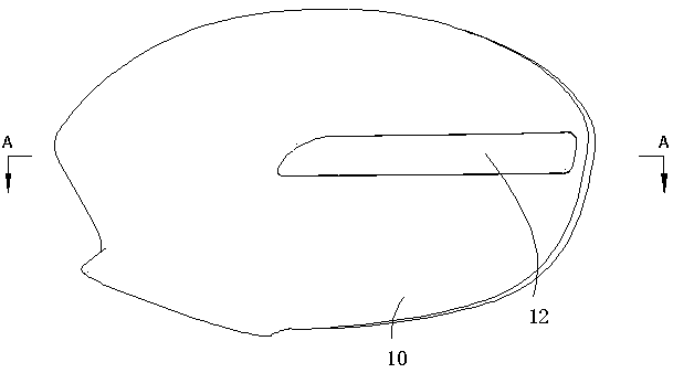 Warning method through light control based on principle of reflection