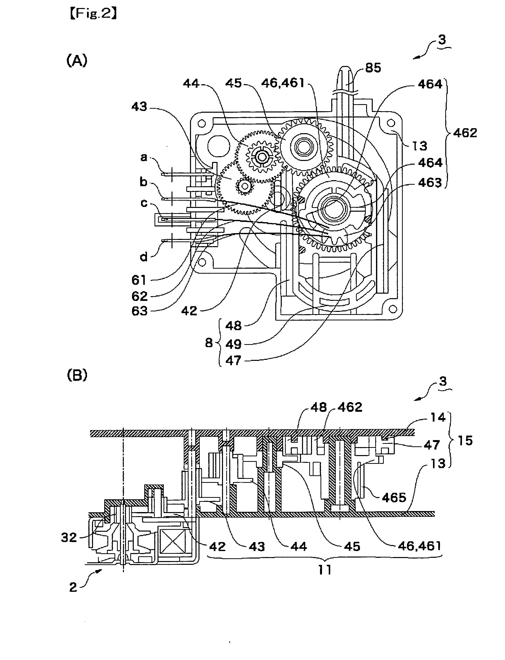 Motor Actuator and Opening/Closing Device