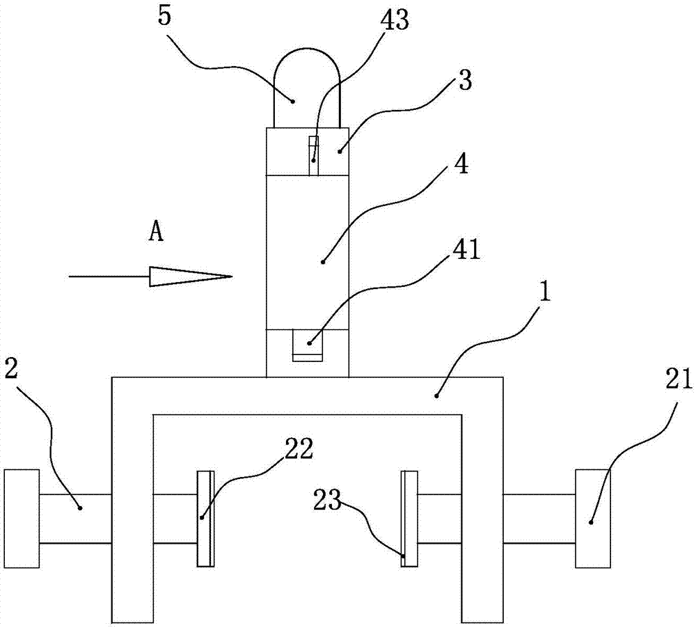 Special tool for cable erection