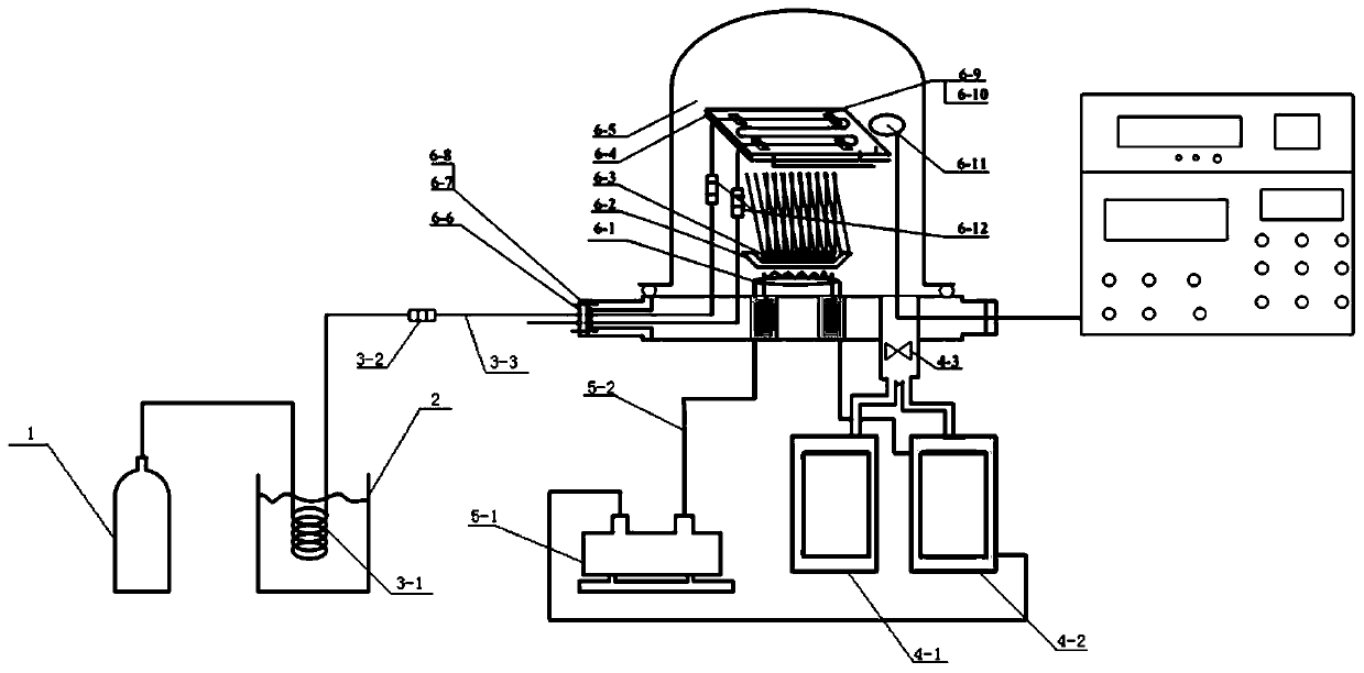 Large-area single-element two-dimension material preparing equipment and preparing method