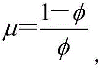 Method for determining bulk density and void ratio of wet bulk solid