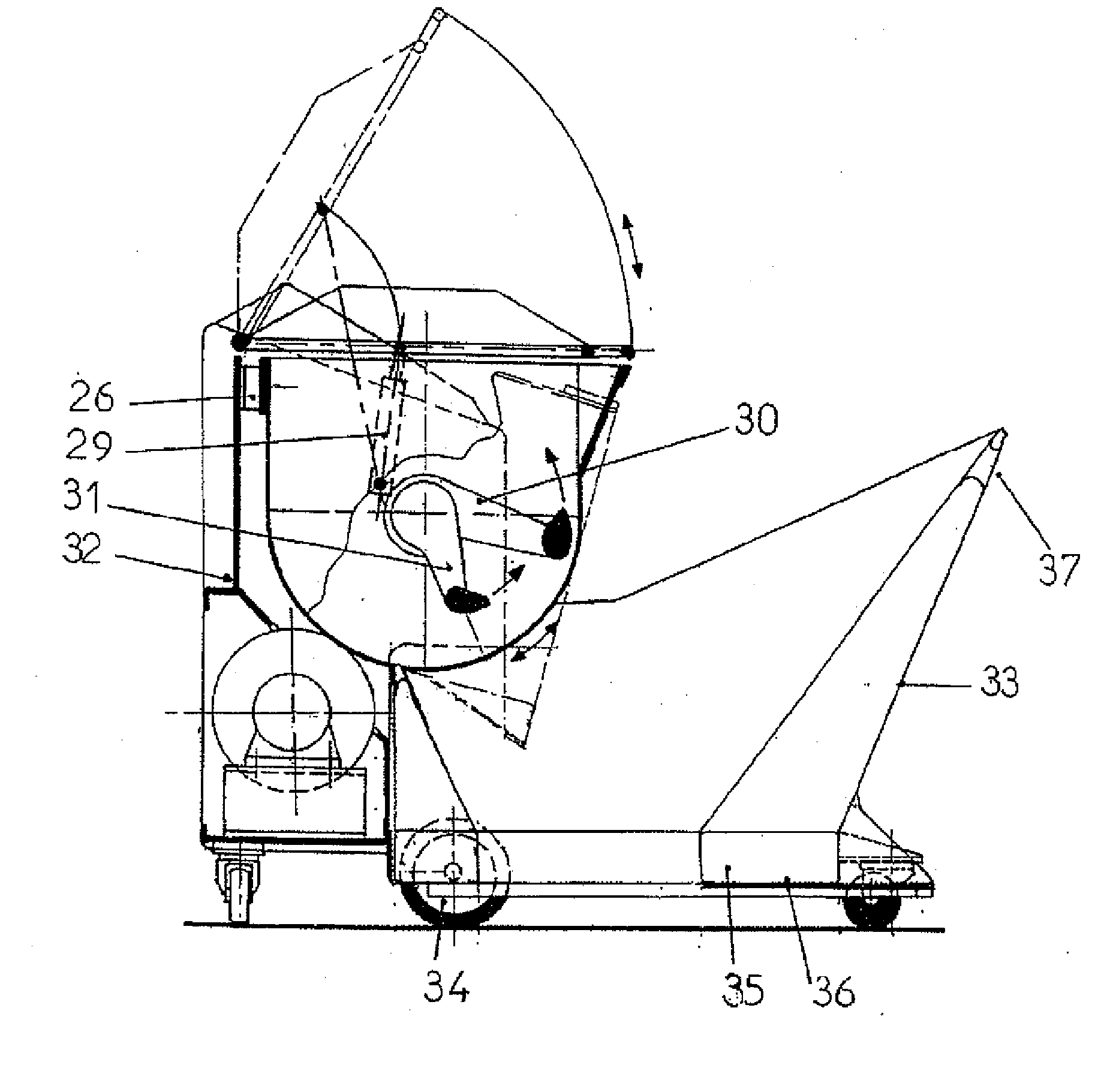 Device for kneading, slowly fermenting and producing sourdough