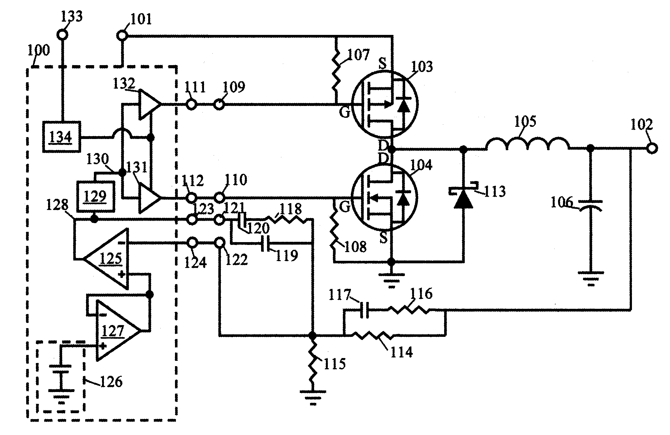 System and method for integrating a digital core with a switch mode power supply