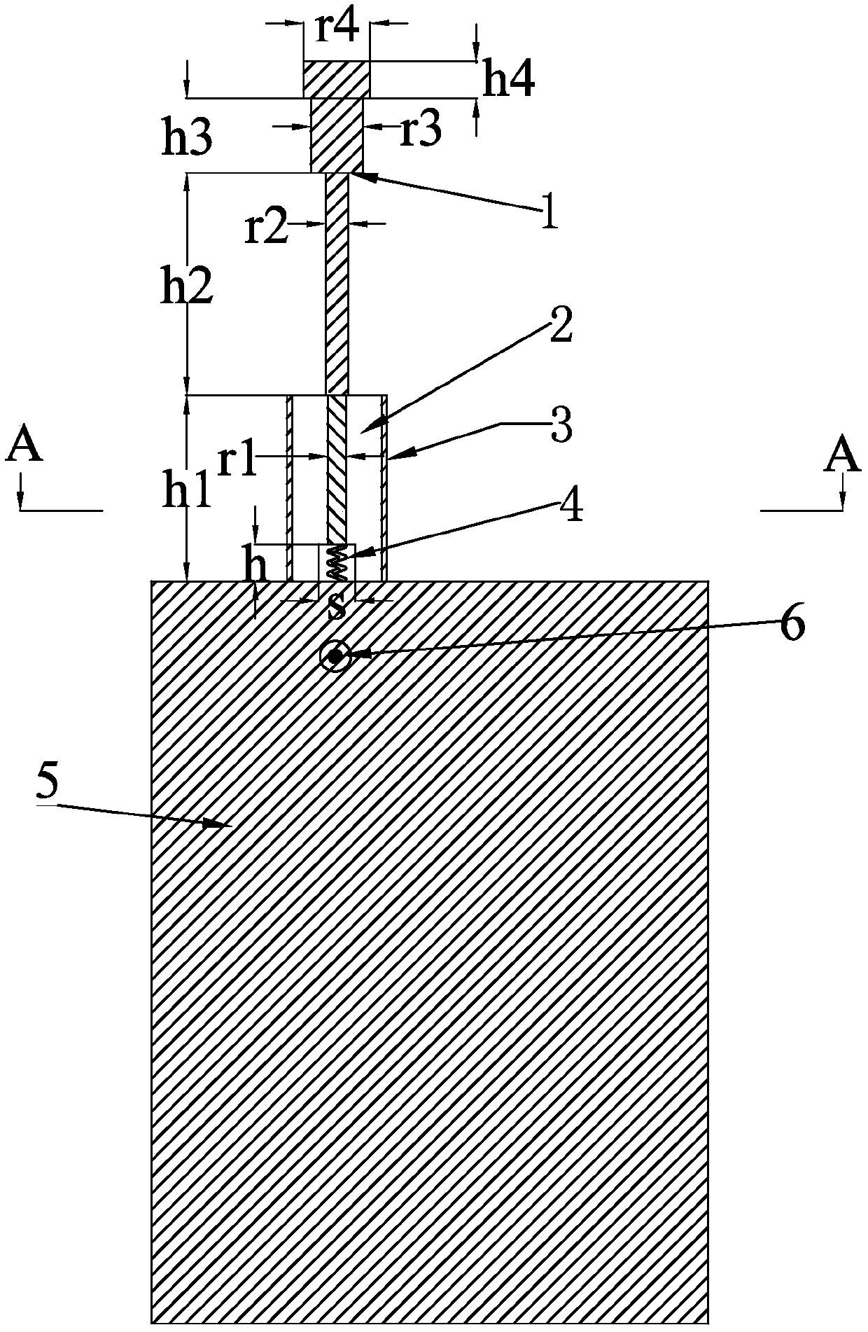 An open sleeve antenna