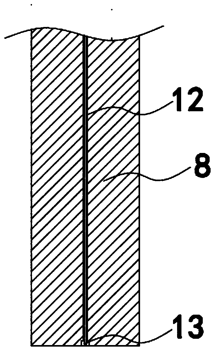 Device for early warning of structure damage according to stress monitoring