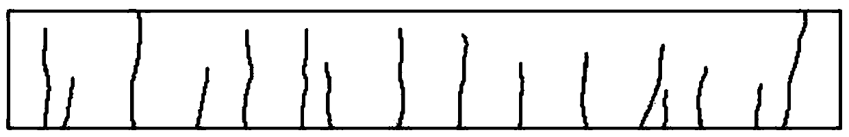 Anti-crack concrete suitable for large stations and construction method