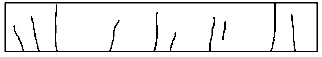 Anti-crack concrete suitable for large stations and construction method