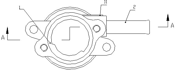 Thermosistor seat assembly of engine cooling system