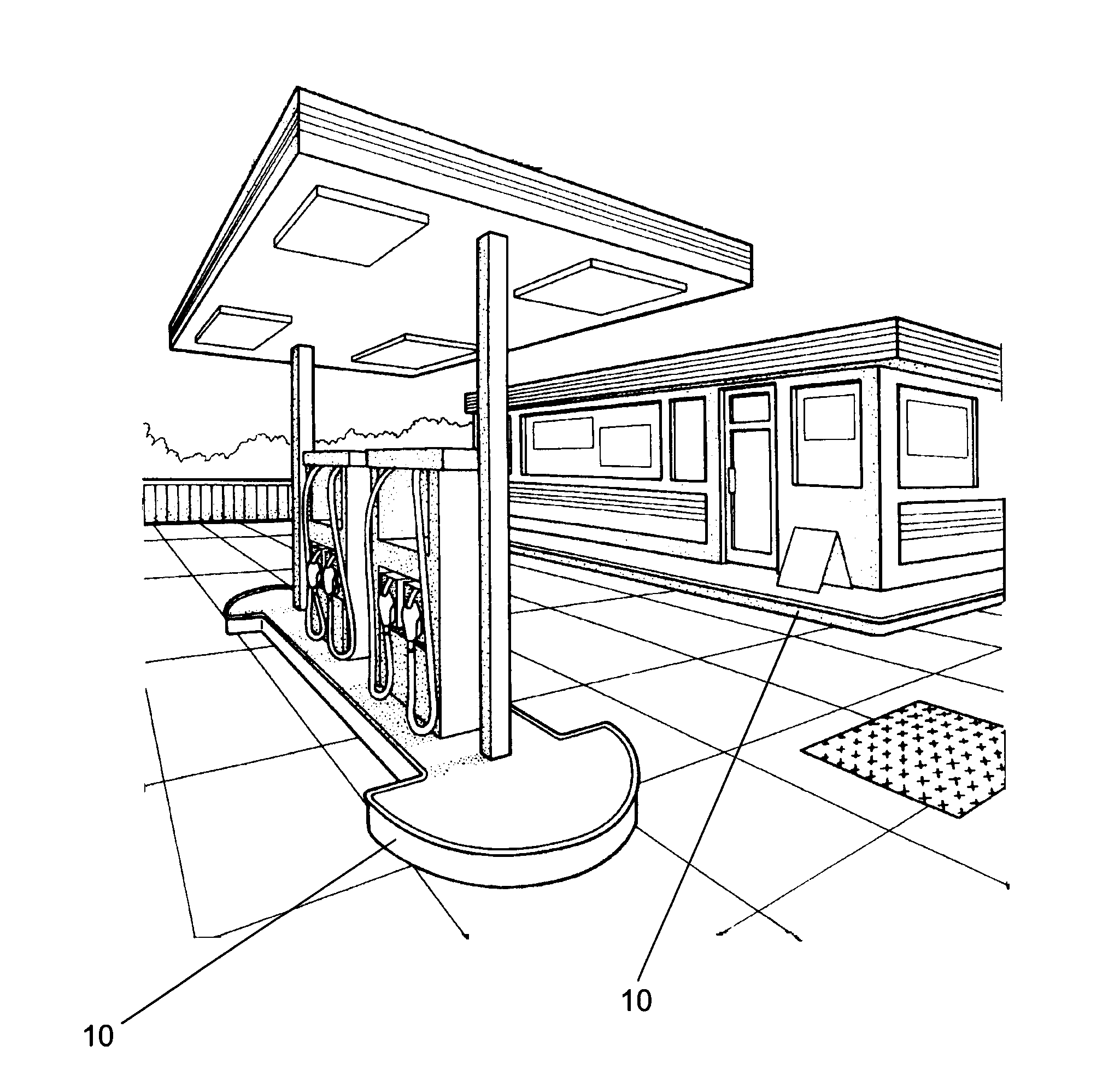 Galvannealed steel forms