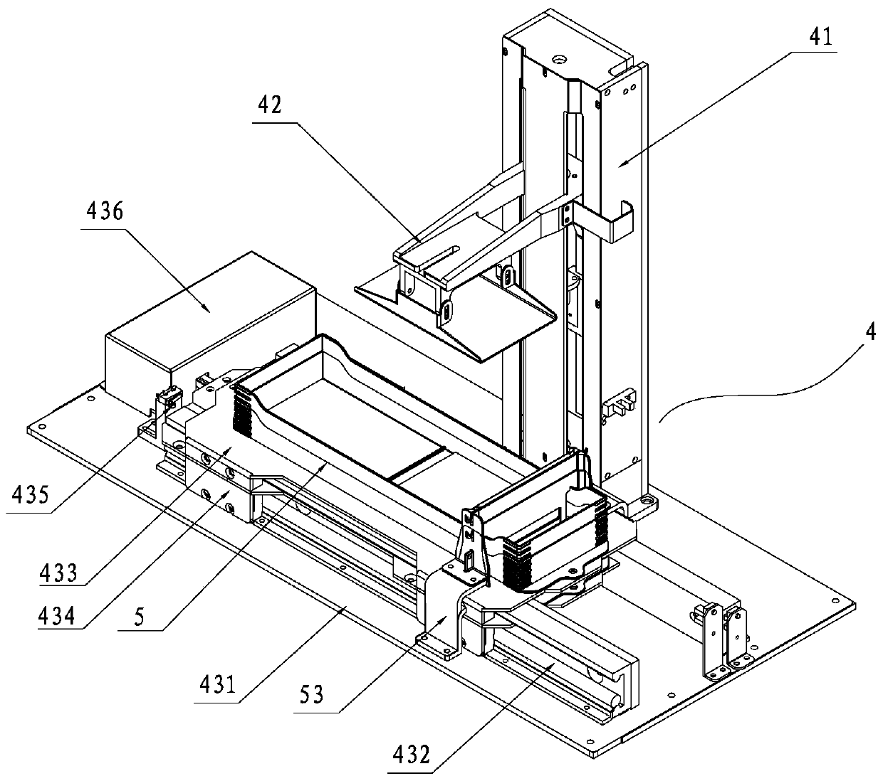 Sliding 3D printing device and printing method thereof