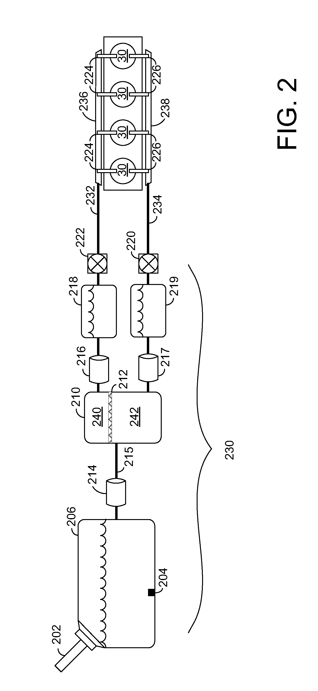 Octane separation system and operating method