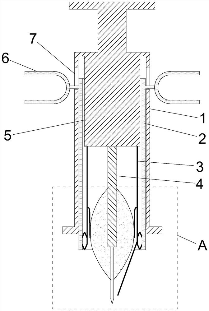 Suture-free aorta intubation device