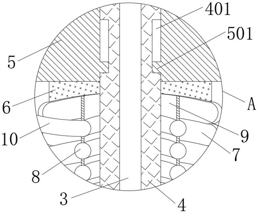 Anti-deformation 3D printer nozzle