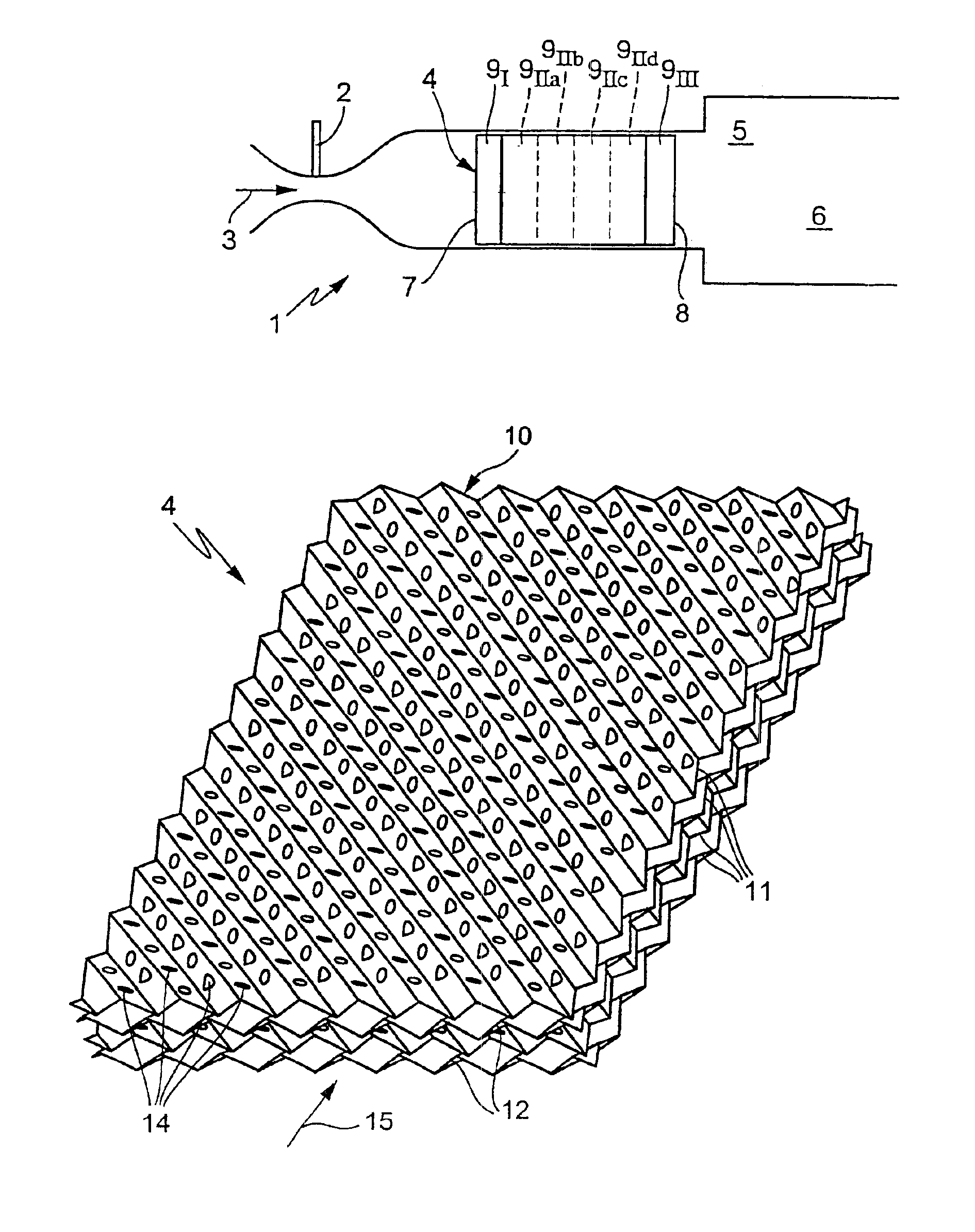 Catalytically operating burner