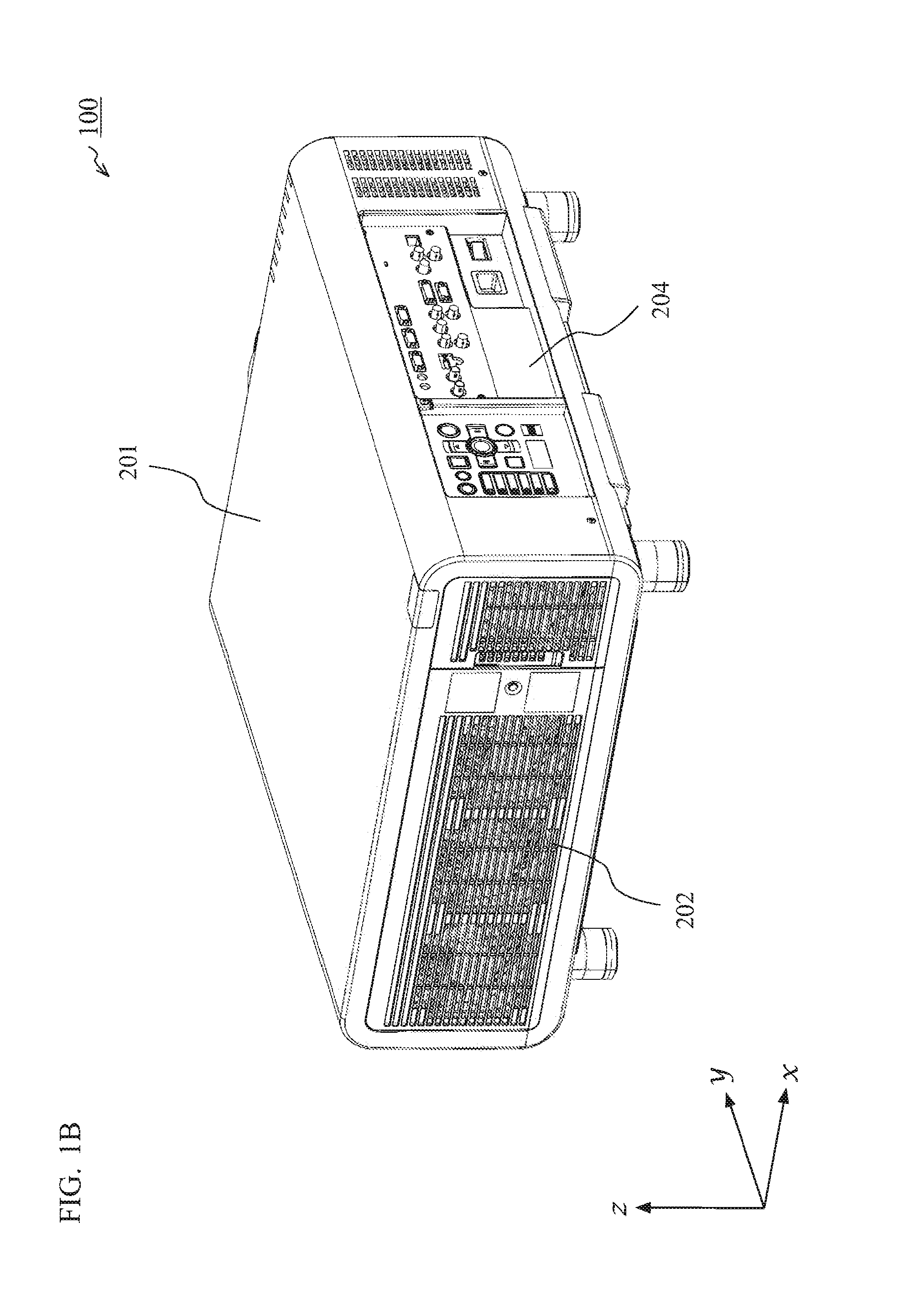 Projection type image display apparatus