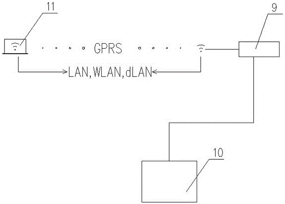 Intrusion-prevention intelligent intercepting well with slag blocking and unpowered current-limiting functions