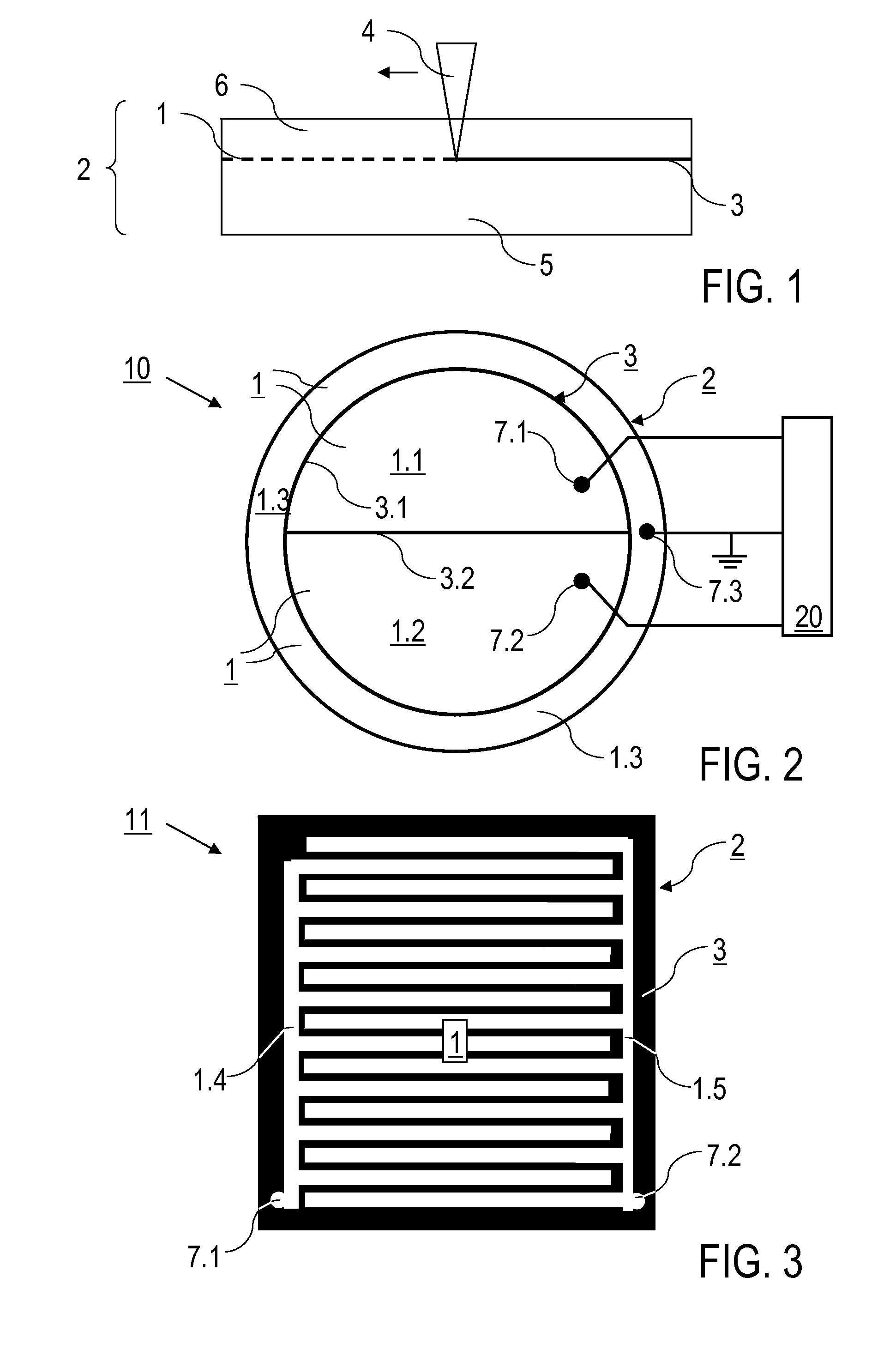 Processing an embedded metal film, and component with an embedded metal film