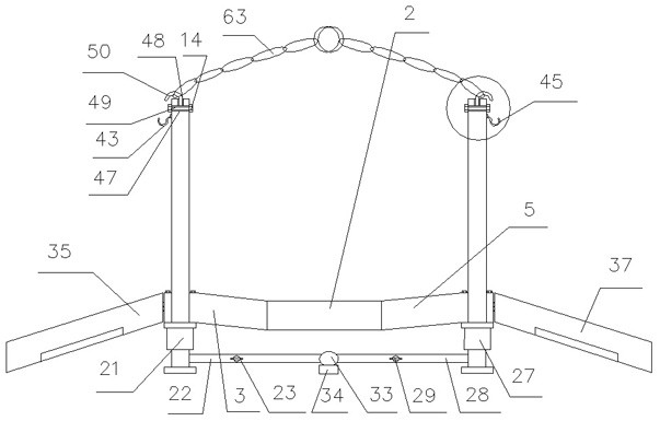 A kind of road and bridge construction loading and unloading device and using method