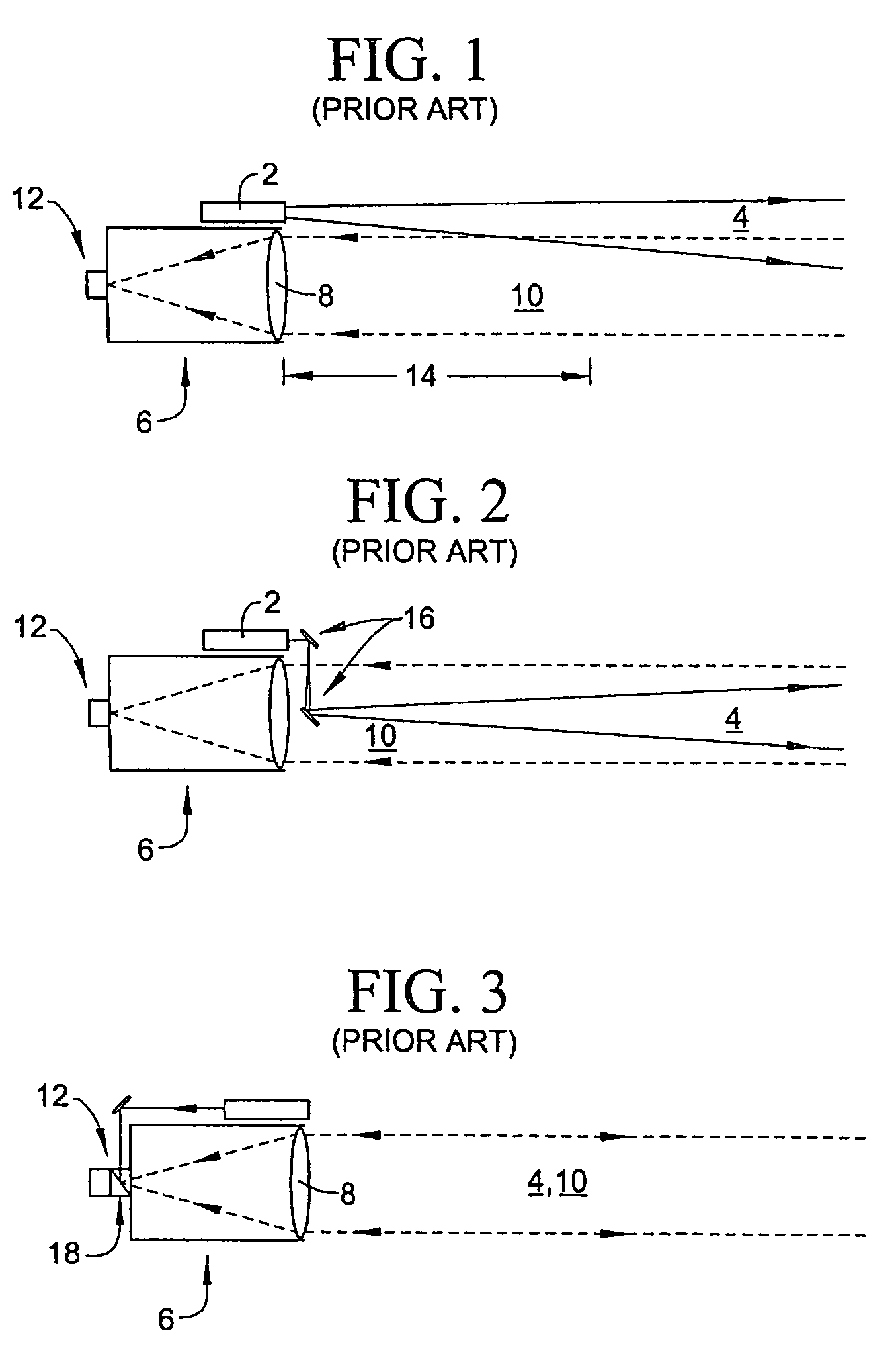 Single aperture multiple optical waveguide transceiver