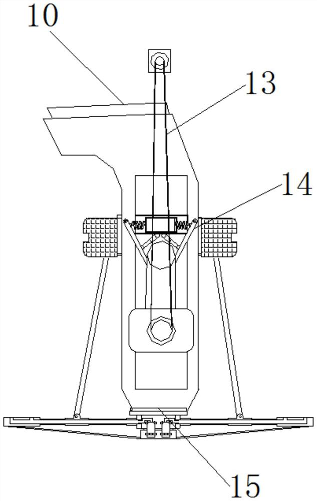 Monitoring instrument for realizing automatic adjustment of monitoring position by utilizing photoresistor