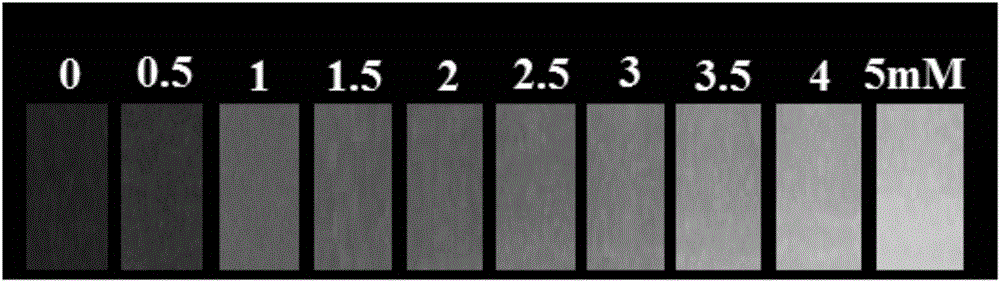 Slide or test paper array for detecting liquid calcium ions and preparation method and application method of slide or test paper array