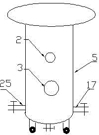 Fermentation device and method for rapid decomposition of vegetable waste