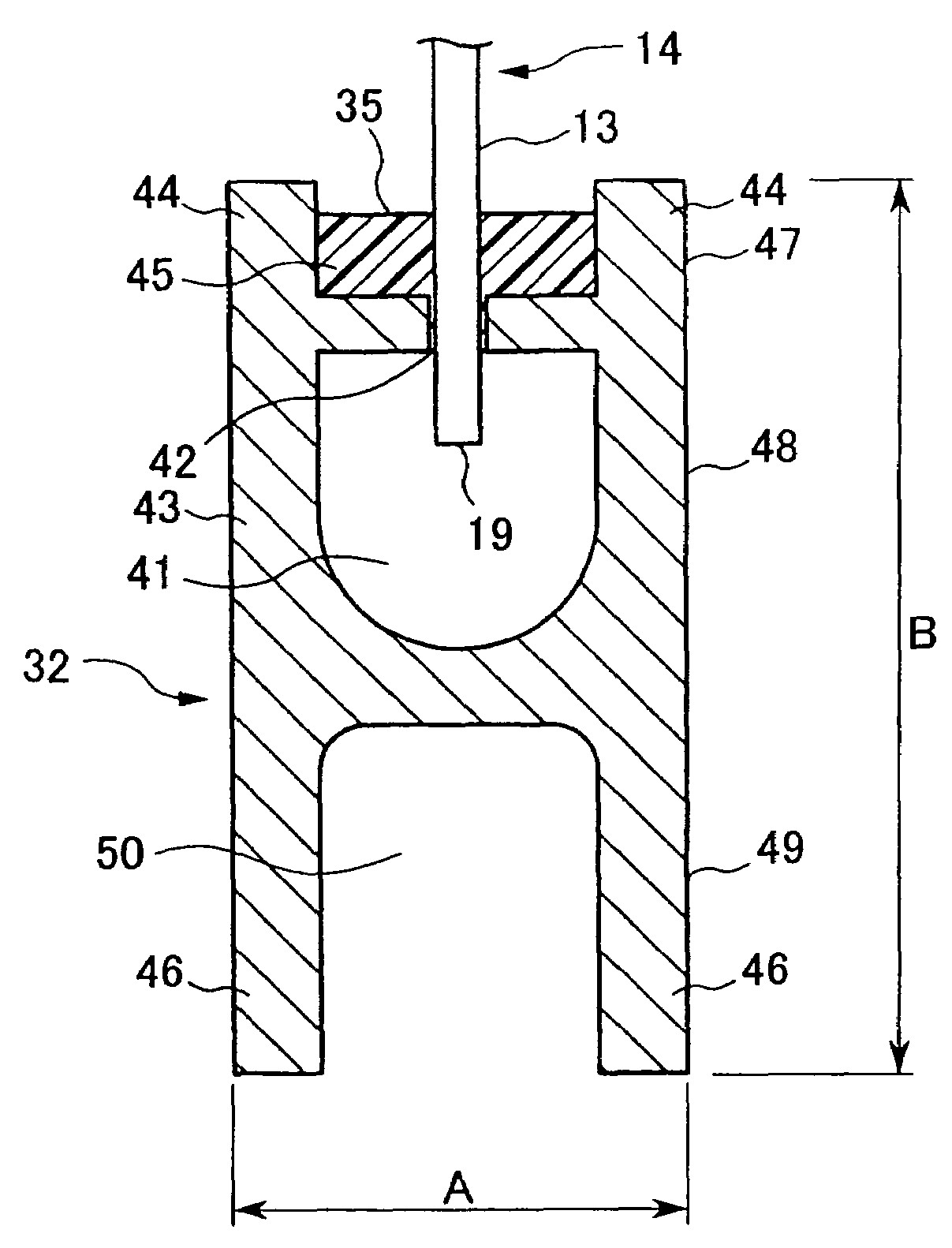 Hollow fiber membrane module, method of manufacturing the hollow fiber membrane module, and housing for hollow fiber membrane module