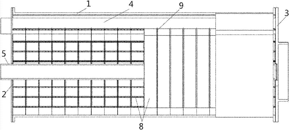 Vortex parallel flow countercurrent evaporator for automotive air conditioner