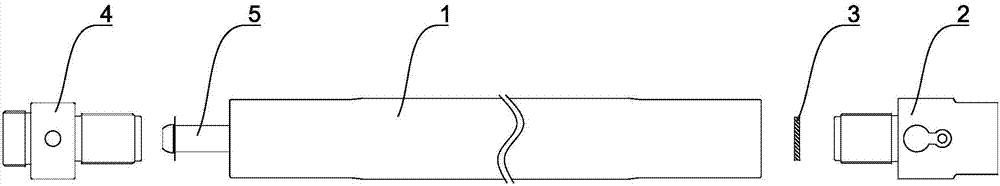 Passive automatic-flow type filling method of carbon dioxide fracturing device