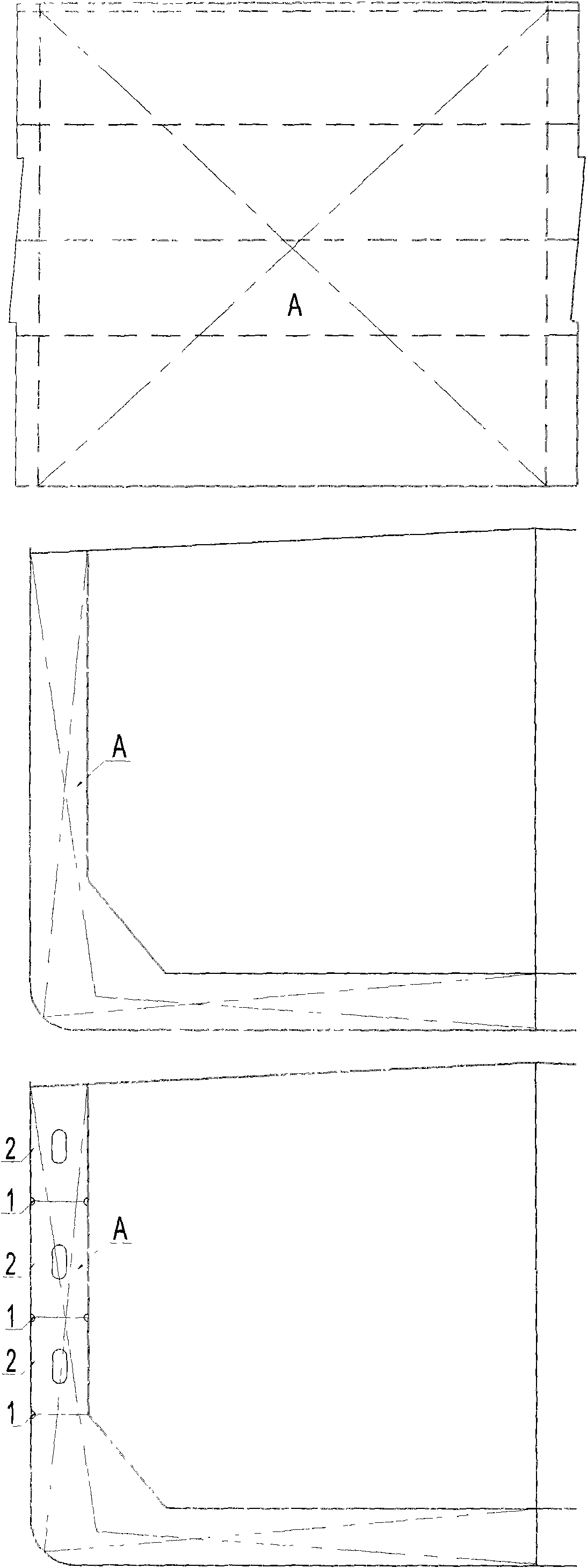 Device and method for preventing sediment deposition and treating sediment in ballast tank of ship