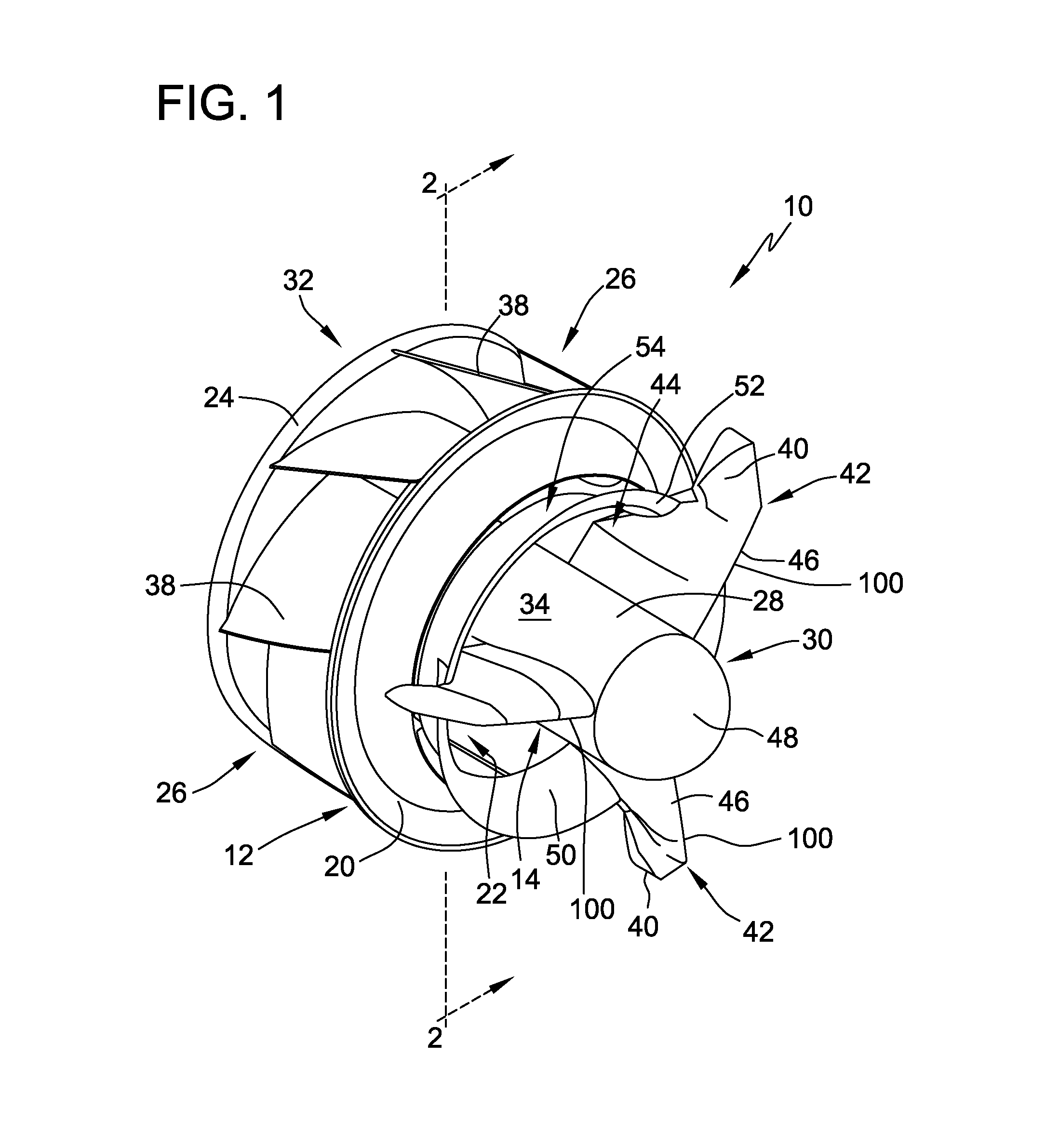 Fan and motor assembly and method of assembling