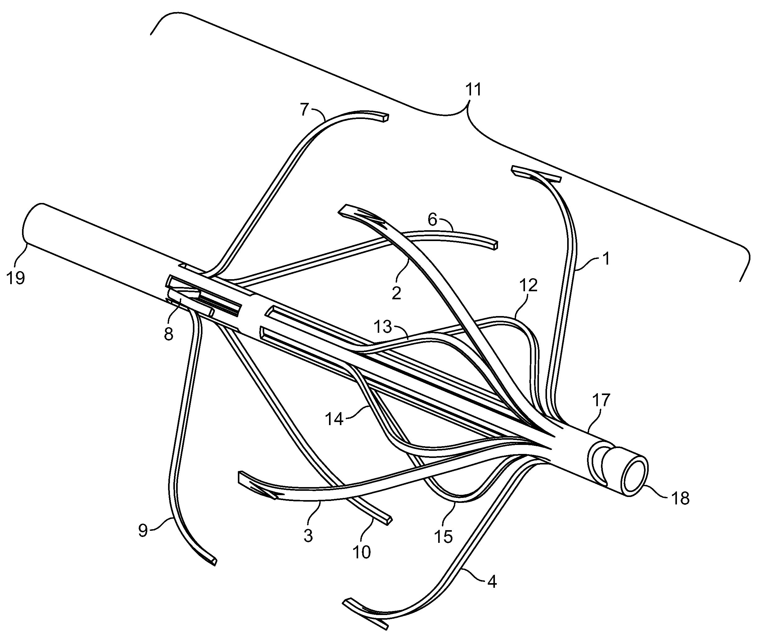 Percutaneous permanent retrievable vascular filter