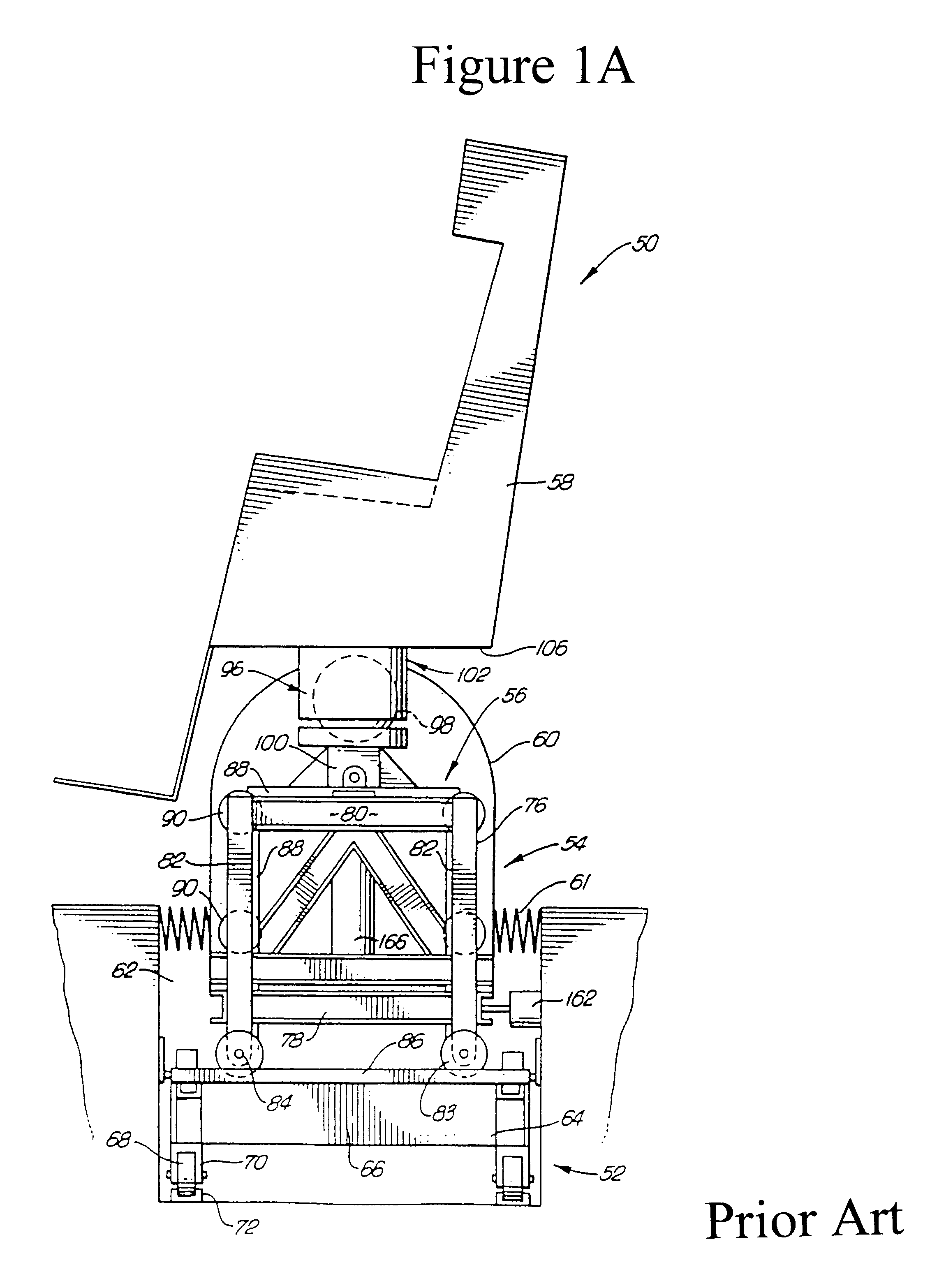 Portable and compact motion simulator with a single degree-of-freedom