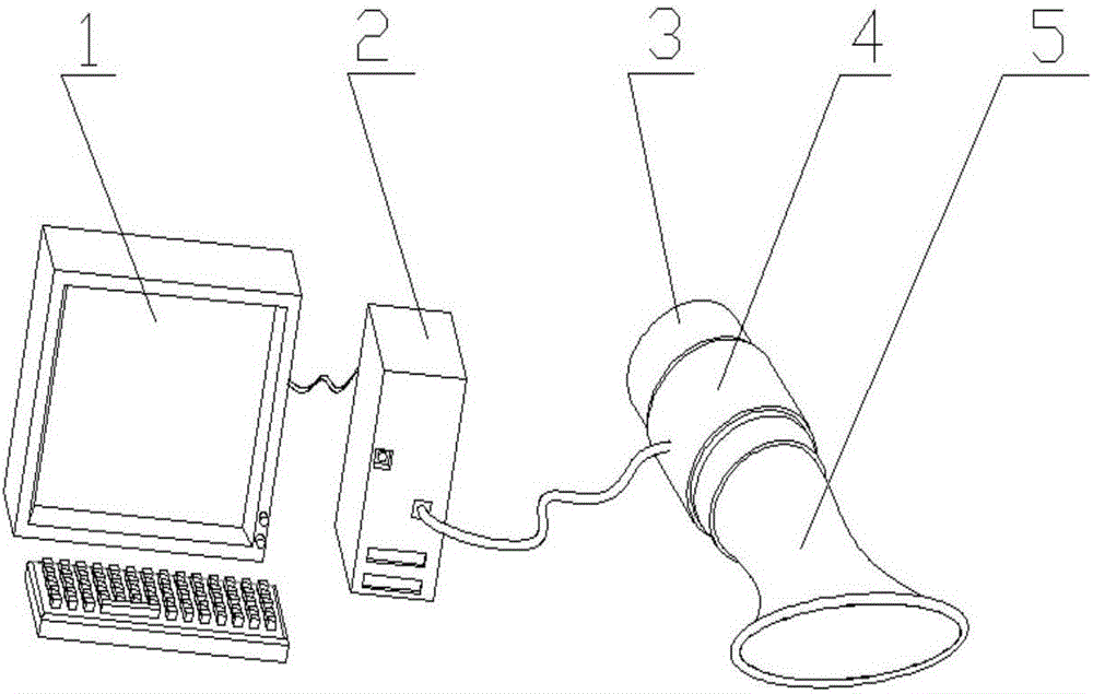 Medical salt mist concentration detection device and calculation method