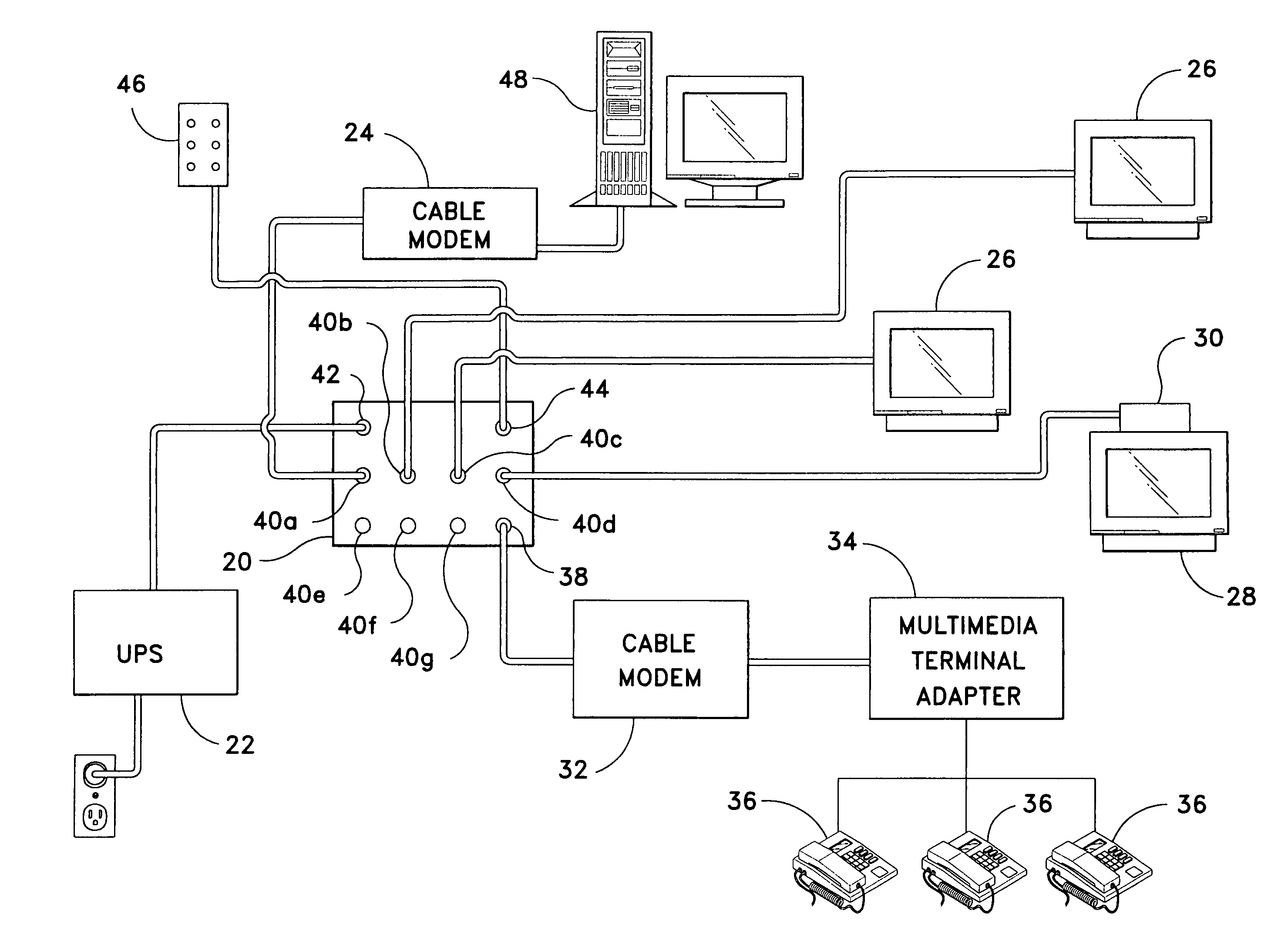 VOIP drop amplifier