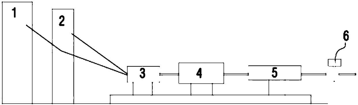 Extrusion mold for producing conductive glass steel pipe