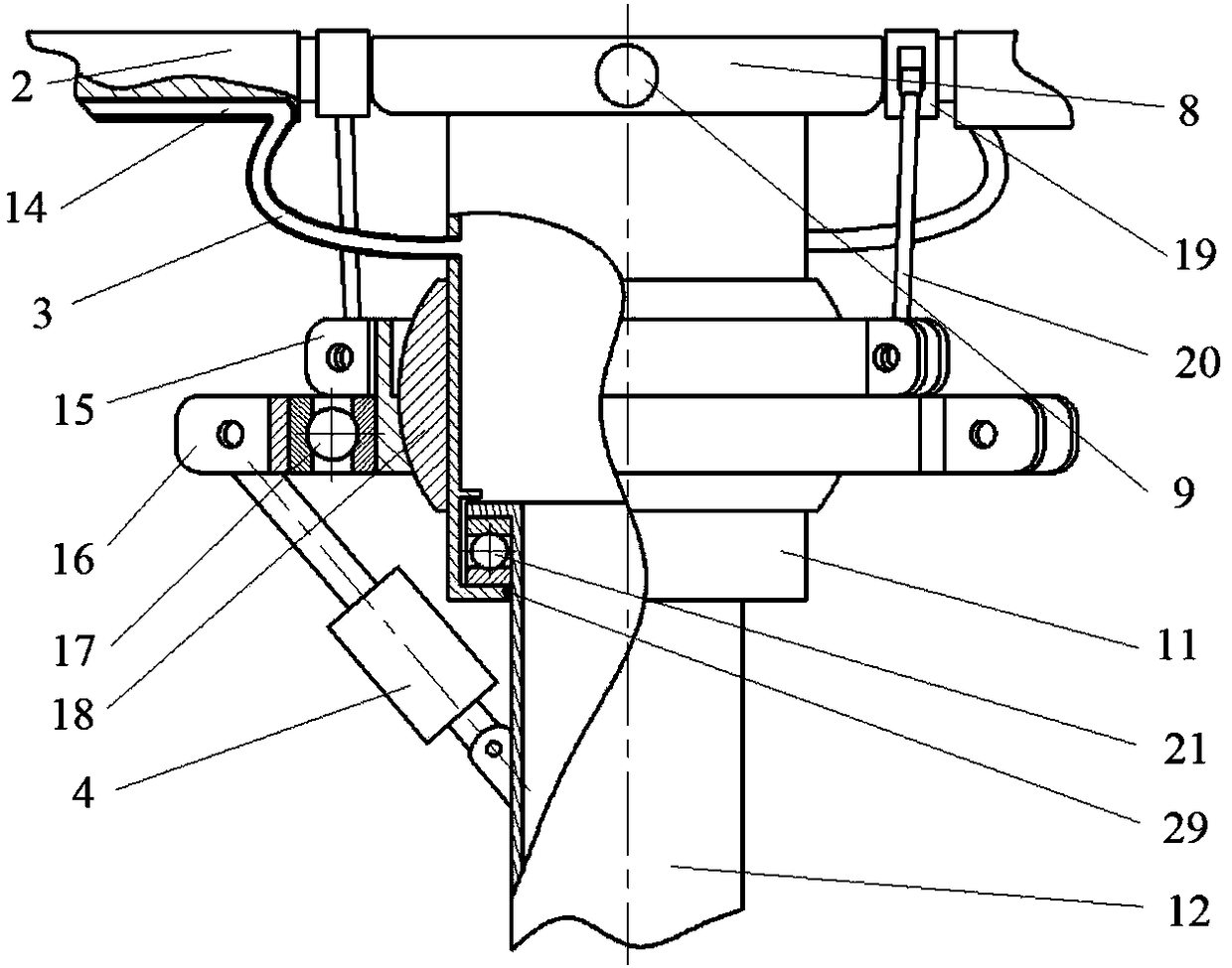 A kind of anti-collision rotor type high-rise building life-saving equipment and its damper