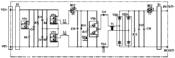 Long-distance seabed high-voltage DC power supply system